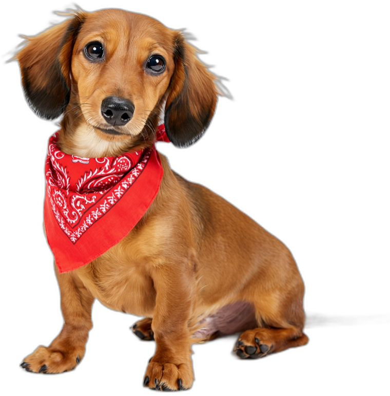 A cute dachshund